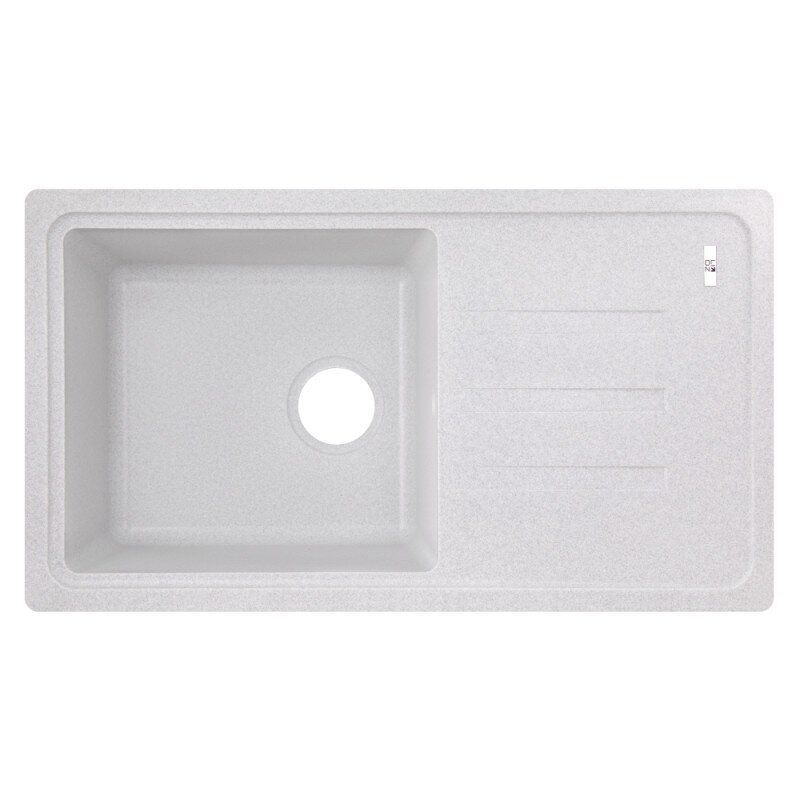 Мойка для кухни Lidz LIDZGRA09780435200 435x778 мм Серый (75357)