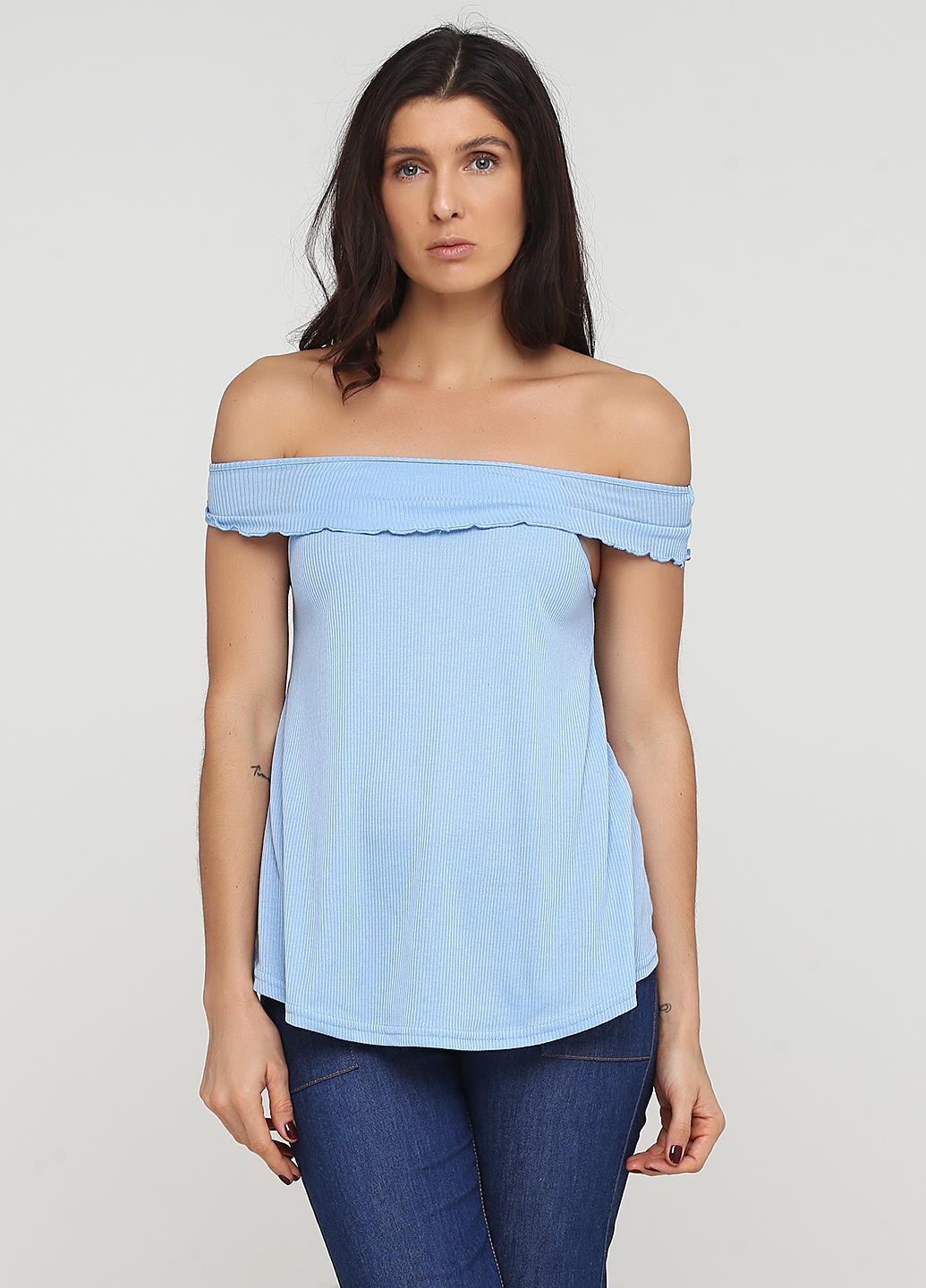 Майка женская Boohoo р. 38 Голубой (bzz48083002s51)