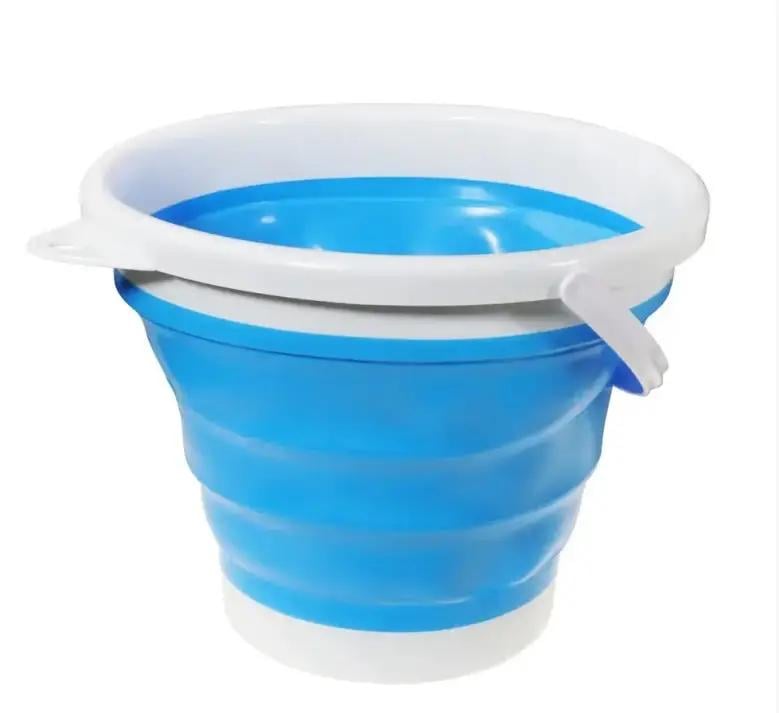 Ведро складное Collapsible Bucket туристическое 10 л - фото 1