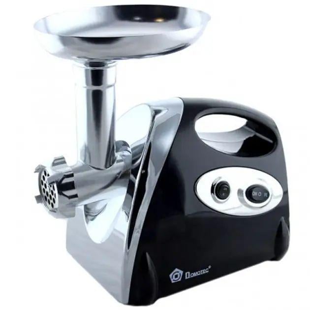 Электромясорубка Domotec MS-2025 с функцией реверса/соковыжималкой/защитой от перегрузки 3 решетки 3/5/7 мм 4800 Вт (opt-104712)