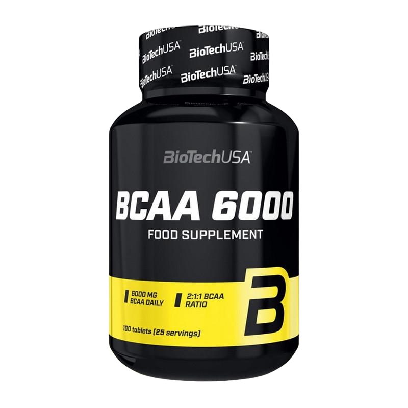 Амінокислоти BioTech USA BCAA 6000 100 капс. (05399-01)