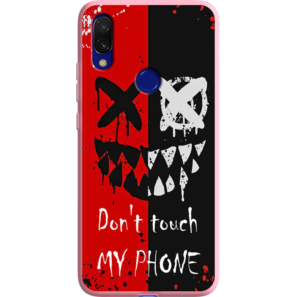 Чехол BoxFace Xiaomi Redmi 7 Bad Smile Розовый силикон (36506-up2468-37062)
