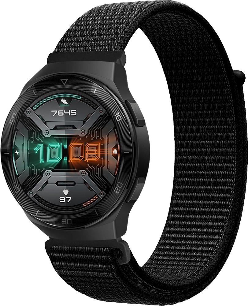 Ремешок нейлоновый Sport Loop для Huawei Watch GT2e 46 мм Black (16393-2B)