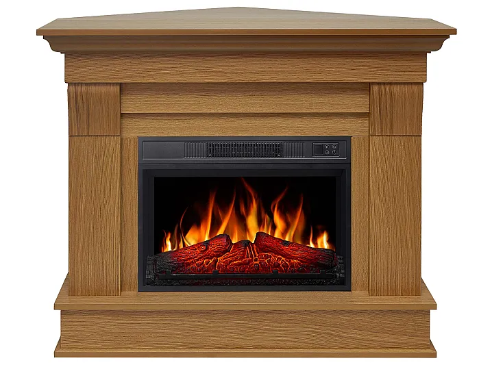 Електрокамін універсальний ArtiFlame Albion AF23S звук горіння вогню 2в1 Дуб світлий (31021916)
