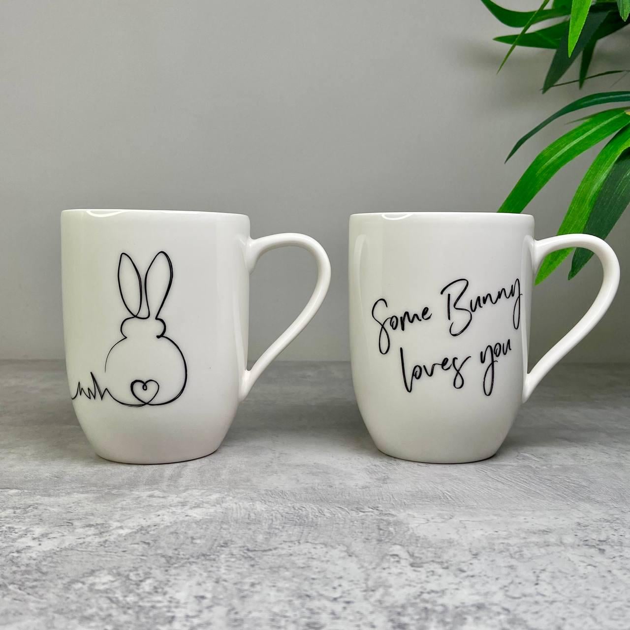 Набор чашек Villeroy &amp; Boch Statement Some Bunny loves you 2 шт. 280 мл (1016218403)