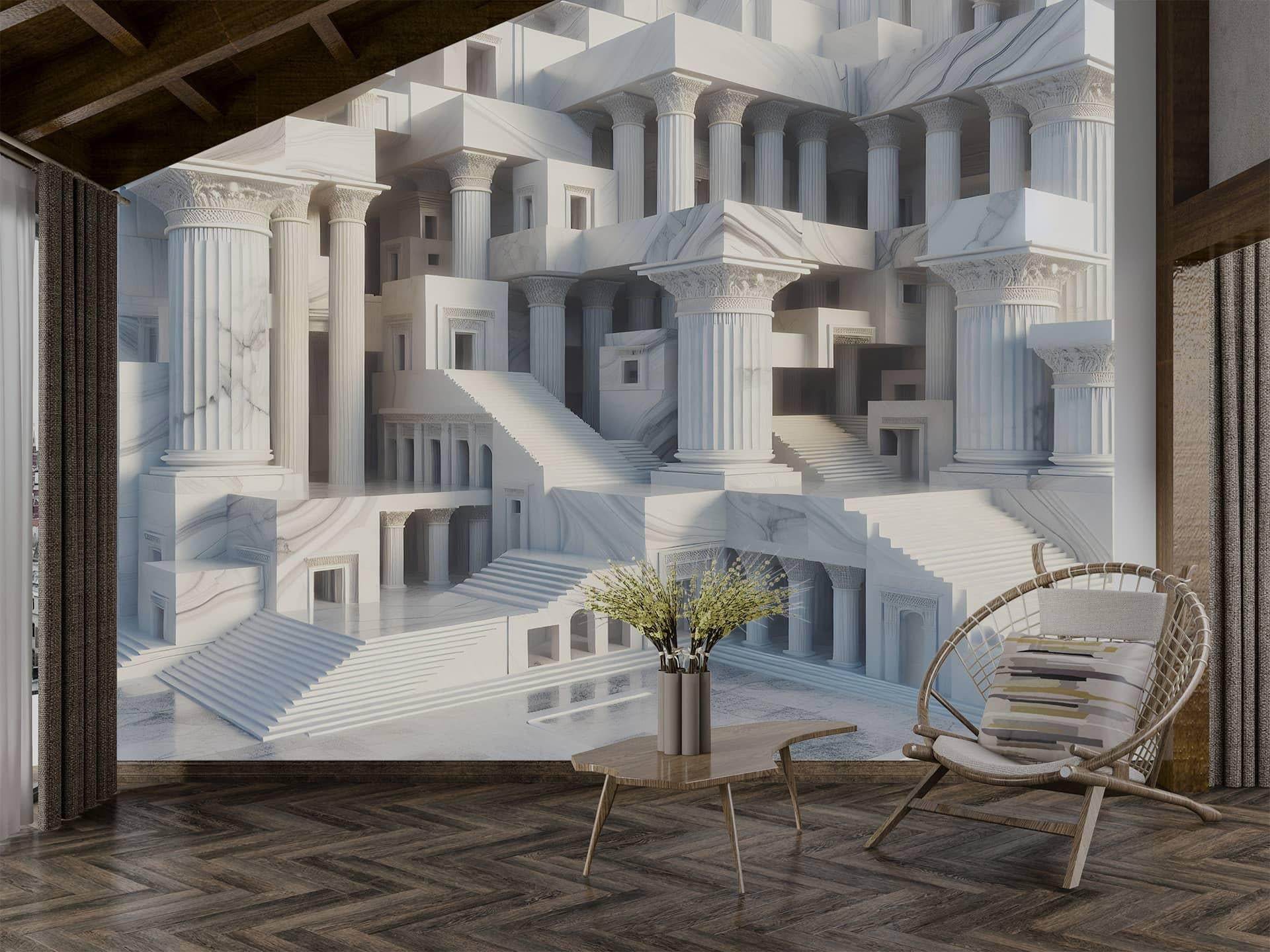 Фотошпалери флізелінові Styleo Print-walls Простір мрій 0582 350х270 см (Pw-0582/3)