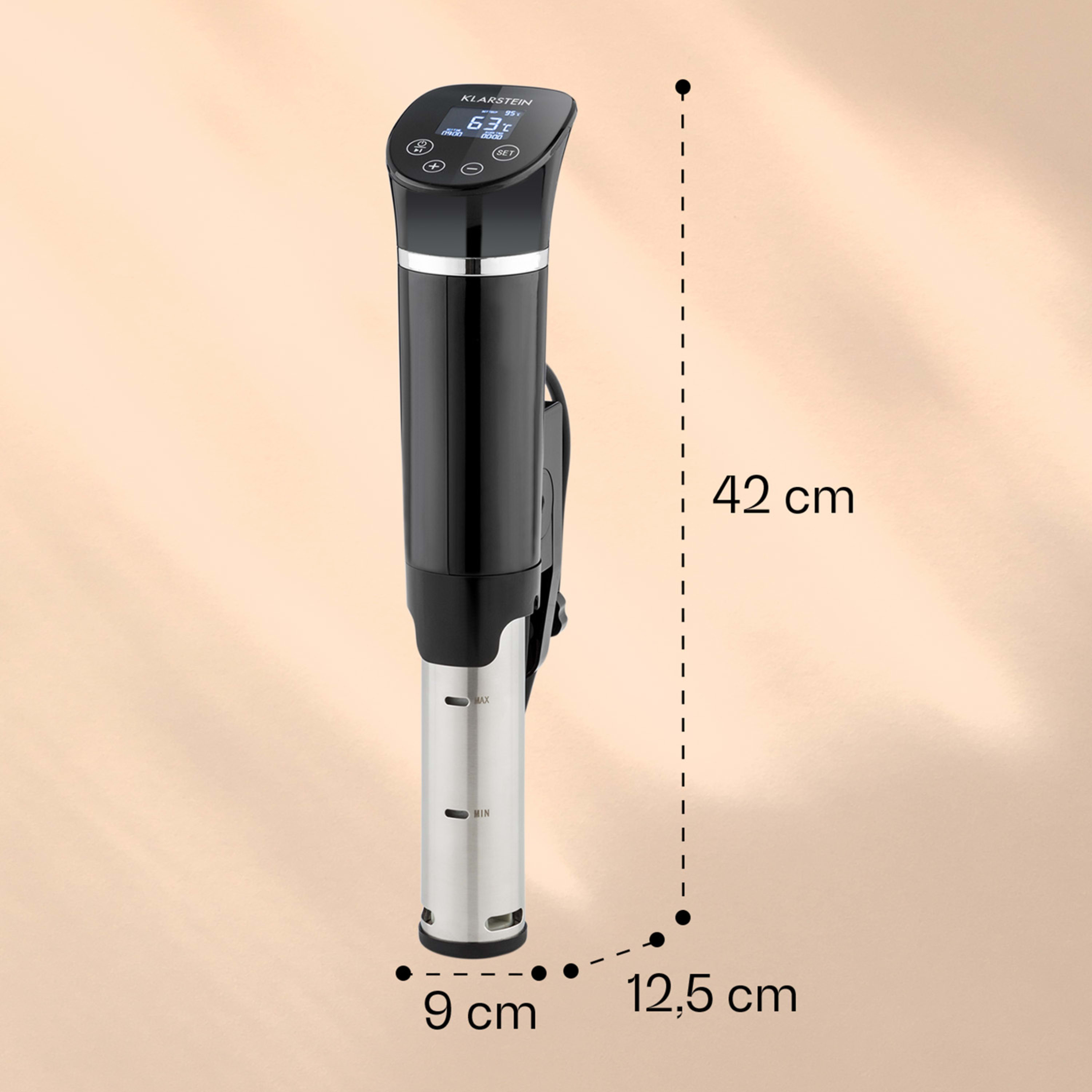 Су-вид Quickstick KLARSTEIN Flex 1300 Вт від 0 до 95°C (10032905) - фото 10