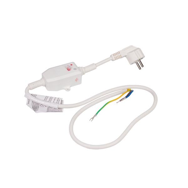 Сетевой шнур для бойлера с УЗО 30mA 230V 15A L 1000 мм (65150868)