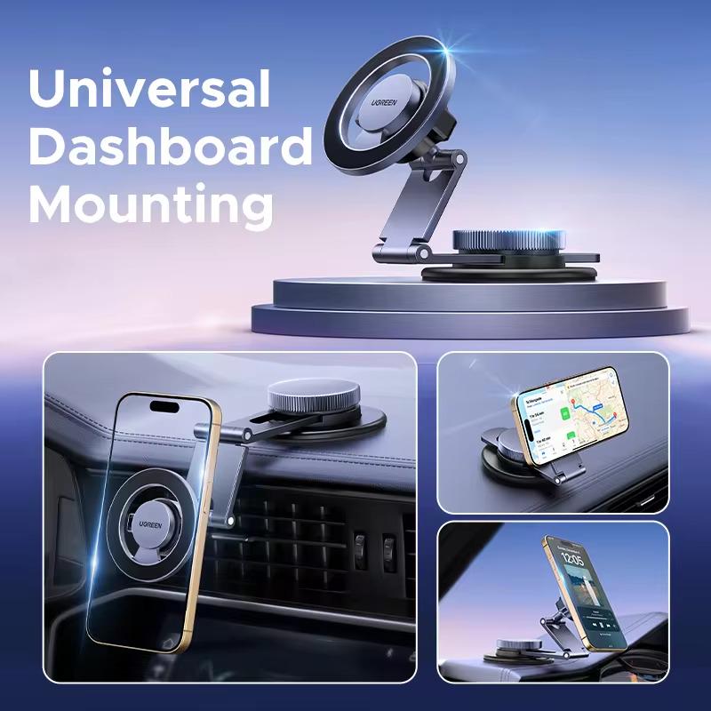 Крепление магнитное UGREEN для iPhone 16/15/14 Grey (45577) - фото 7 Крепление магнитное UGREEN для iPhone 16/15/14 Grey (45577) - фото 7