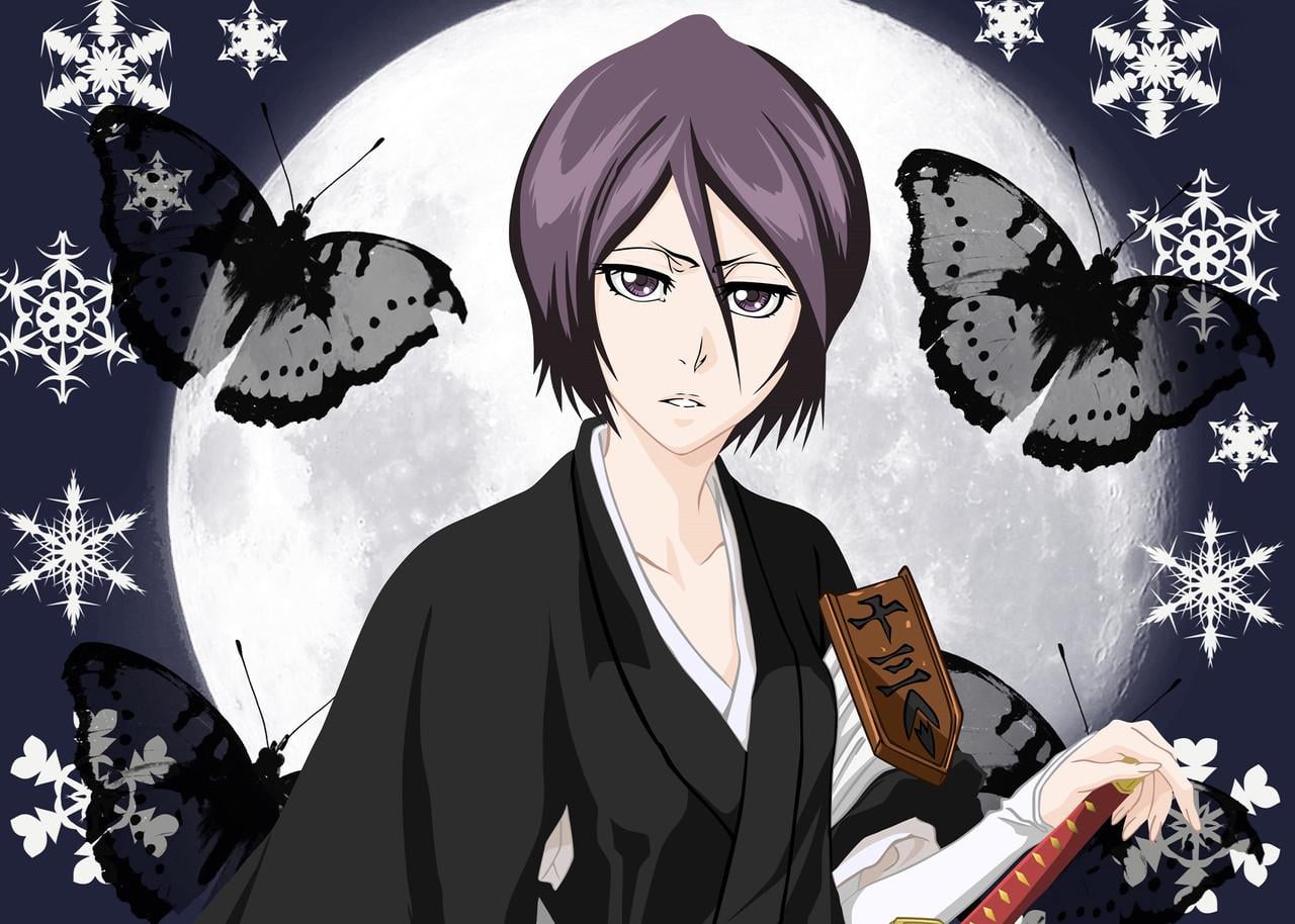 Картина GeekLand Bleach кучики рукия 60х40 см (BA 09.019)