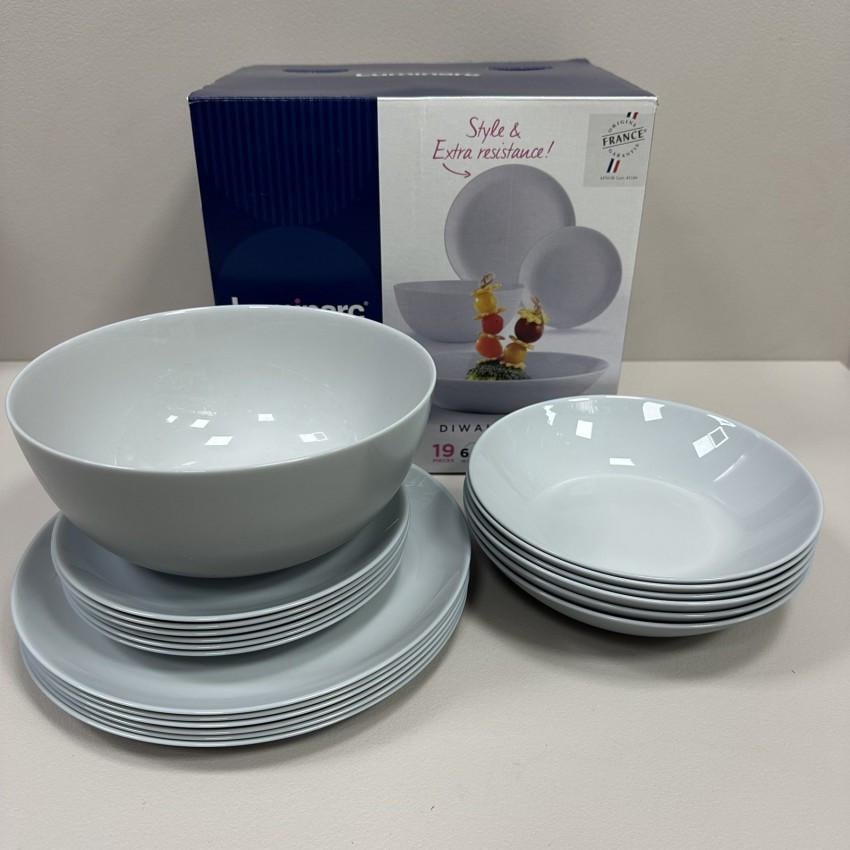 Столовый сервиз Luminarc Diwali 2920N LUM 19 предметов Granit (2767146401) - фото 7 Столовый сервиз Luminarc Diwali 2920N LUM 19 предметов Granit (2767146401) - фото 7