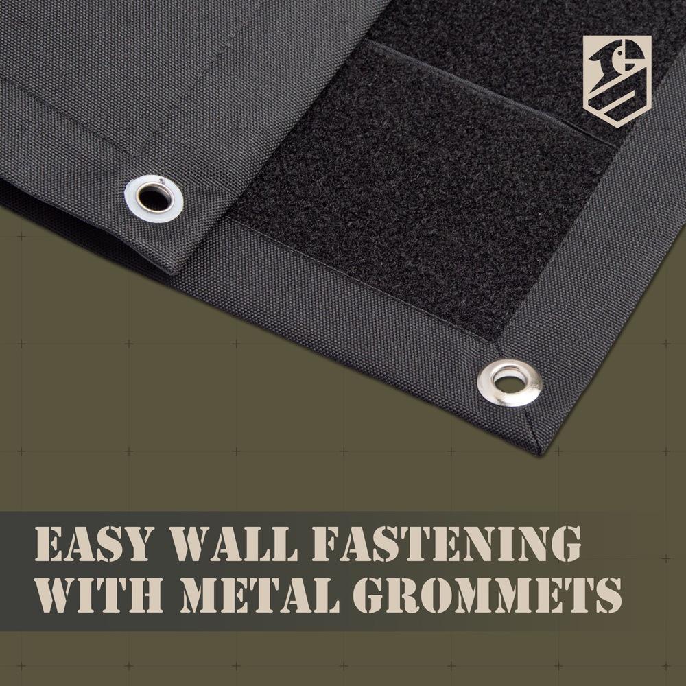 Панель-стенд для шевронов на липучке с 2 патчами 69х110 см (25755) - фото 4