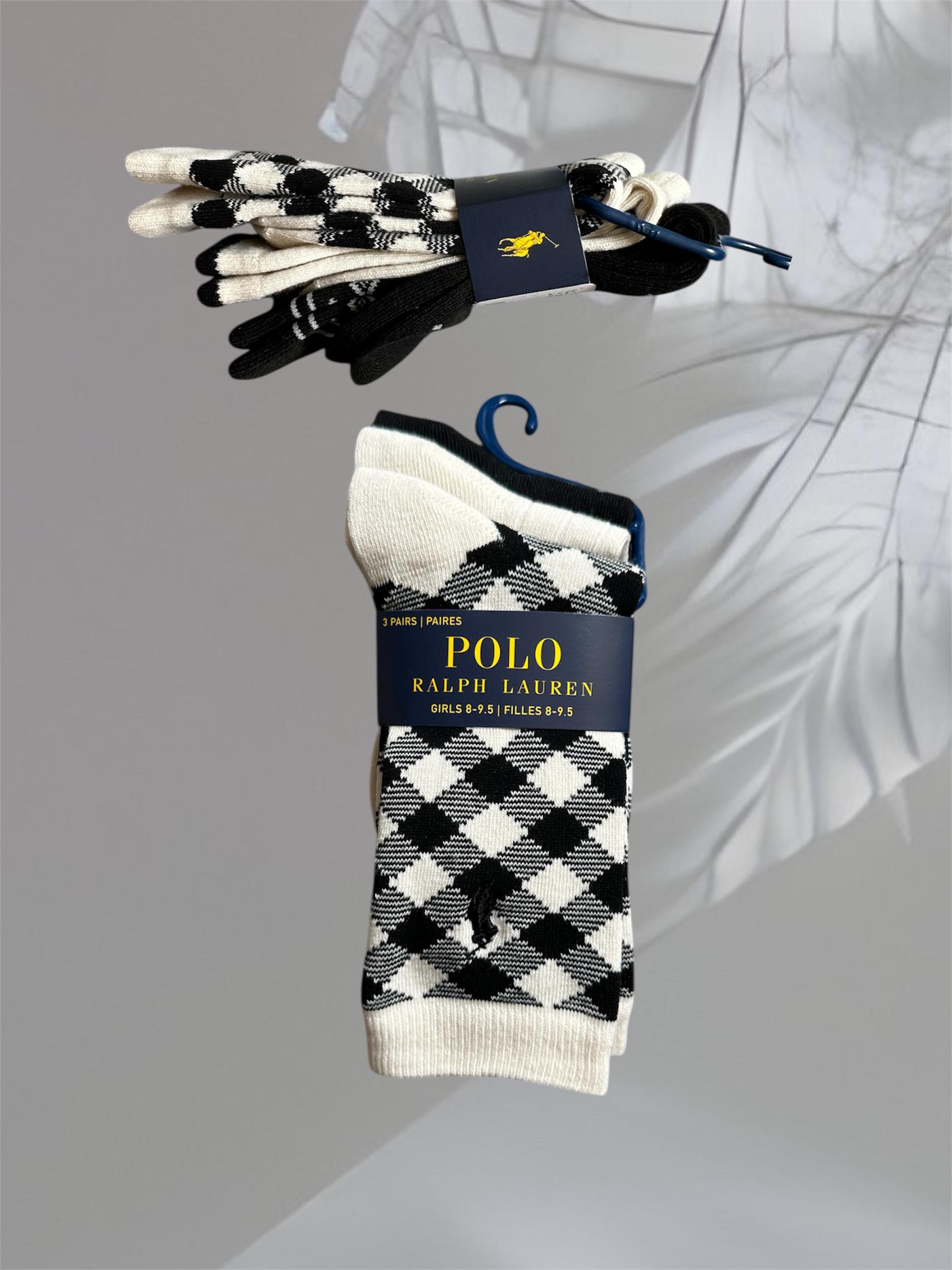 Шкарпетки Polo Ralph Lauren 3 пари S р. 31-34 Бежевий