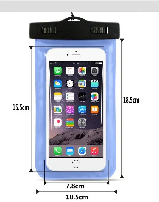 Водонепроницаемый чехол для телефона и документов для походов путешествий пикников и пляжного отдыха (CEH65) - фото 6