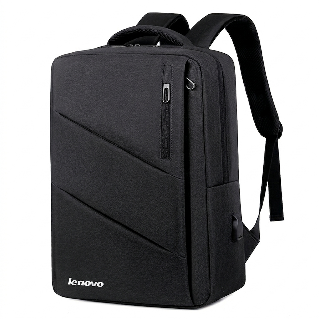 Рюкзак противоударный Digital для ноутбука 15,6" Lenovo водостойкий с USB-портом Черный (IBN051B4)