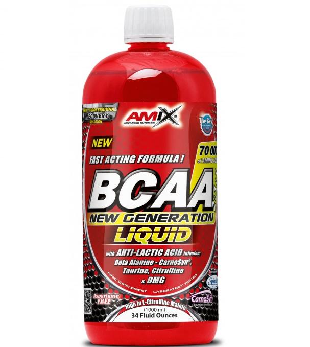 Аминокислота BCAA для спорта Amix Nutrition BCAA Generation 1000 ml /12 servings/ Fruit Punch