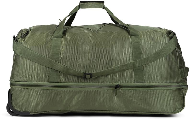 Сумка дорожная на колесах TravelZ Wheelbag Doubleloader foldable Green (603097) - фото 2