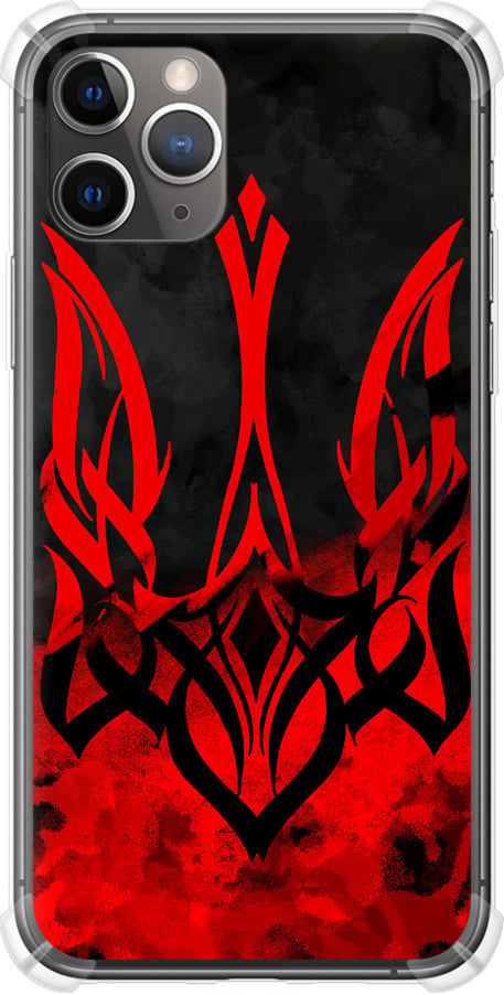Чехол на iPhone 11 Pro Max Герб Украины v2 (5312sp-1723-42517)