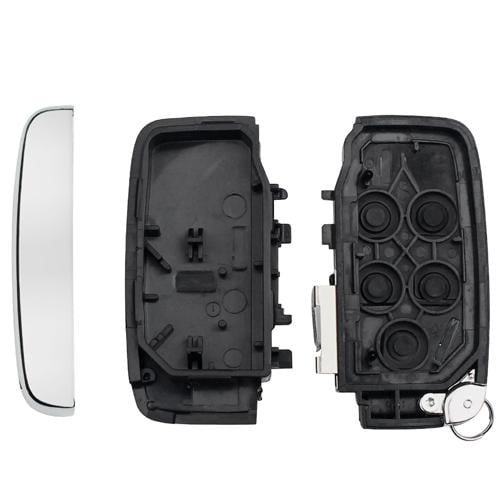 Заготовка-корпус для ключа запалювання автомобіля під чіп 5 кнопок для Jaguar F-Pace XE XF XFL XJ XJL Black (738920) - фото 3