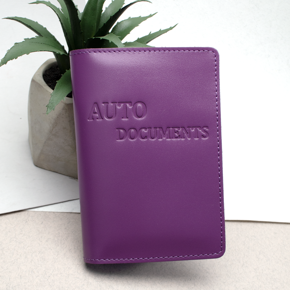 Обложка на правая женская HandyCover HC-18 кожаная Фуксия (937225888)