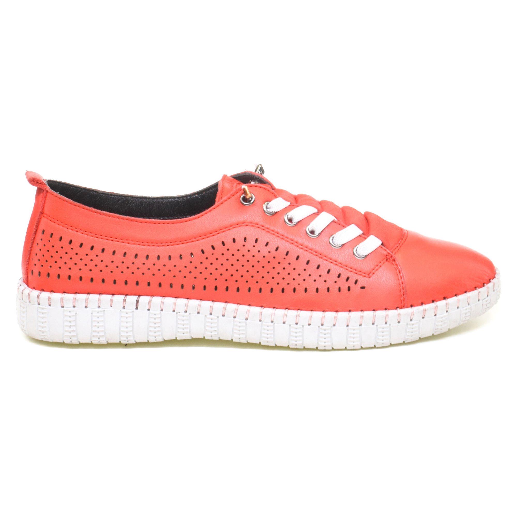 Кеди жіночі La Pinta р. 38 Червоний (089259-38) - фото 7 Кеди жіночі La Pinta р. 38 Червоний (089259-38) - фото 7