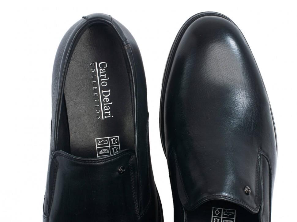 Туфлі Carlo Delari 7253008 р. 43 Чорний (23453) - фото 4 Туфлі Carlo Delari 7253008 р. 43 Чорний (23453) - фото 4