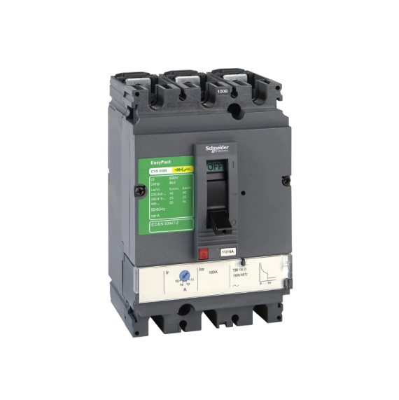Автоматический выключатель Schneider Electric Easypact CVS LV510306 3Р 80А (29473567)