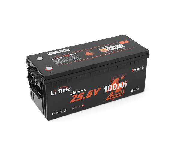 Аккумуляторная батарея LiTime LiFePO4 25,6V 100 Ah BT 2560Wh BMS 100A (38302) Аккумуляторная батарея LiTime LiFePO4 25,6V 100 Ah BT 2560Wh BMS 100A (38302)