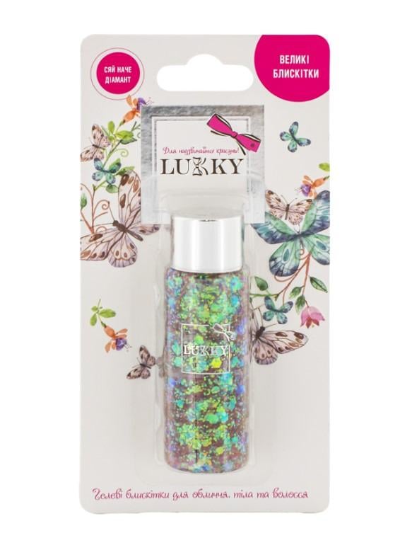 Гель-блестки детские для тела Lukky (T20258)