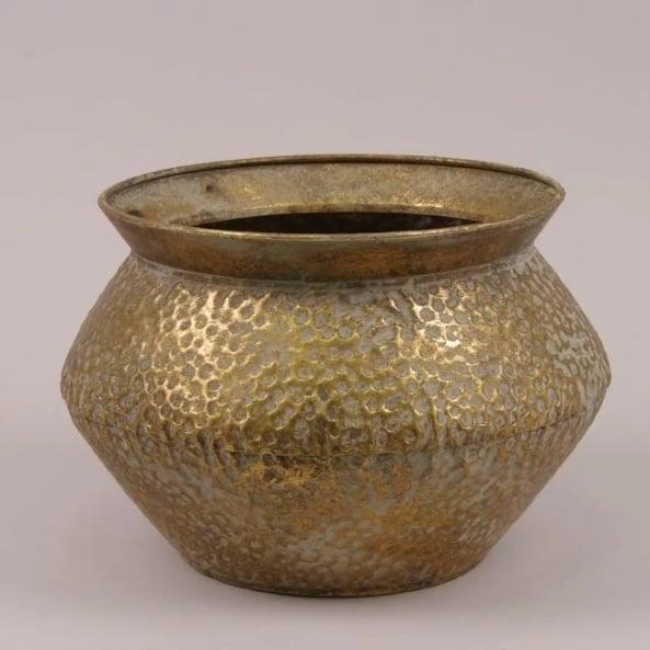 Ваза металлическая Flora 19 см (26284)