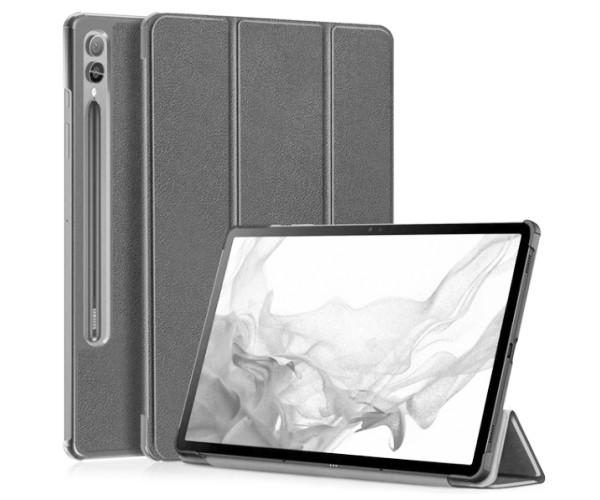 Чехол-книжка Custer Flip Cover для Samsung Galaxy Tab S9 FE Plus Серый