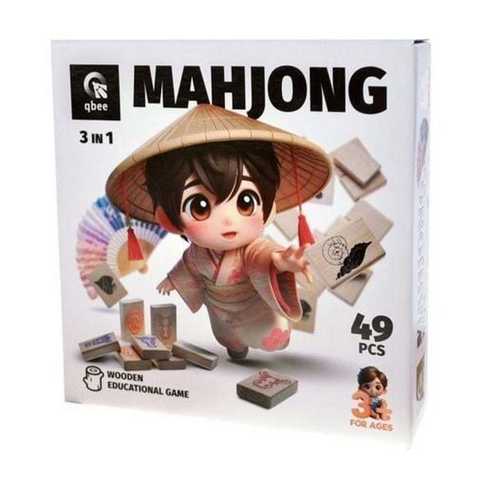 Игра настольная Qbee Детский маджонг (SR-113-N-1372)