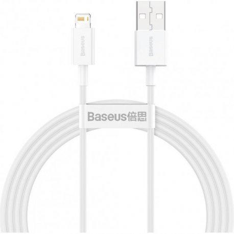 Кабель BASEUS Superior Series Fast Charging Data Cable USB to Lightning 2,4A 1,5 м White (CALYS-B02)