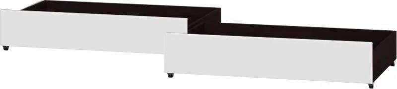 Комплект ящиков для кровати Соната-800 Эверест 98х61х21 см Венге/Белый (ЕВ20238)
