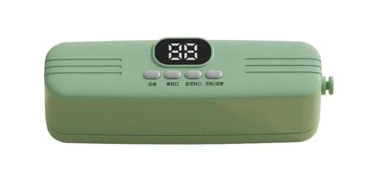 Вакуумний пакувальник для продуктів Vacuum Sealer бездротовий із цифровим екраном (2914378099)