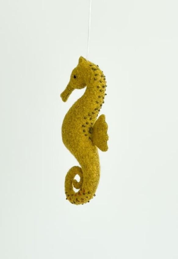 Мягкая игрушка фетровая морской конек ручная работа (29472342)
