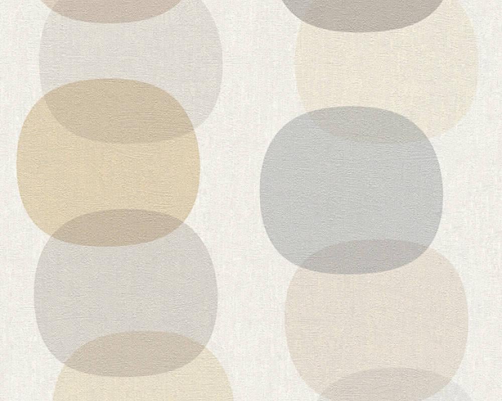 Обои виниловые на флизелиновой основе A.S.creation Pop Colors Бежевый/Коричневый (35590-3)