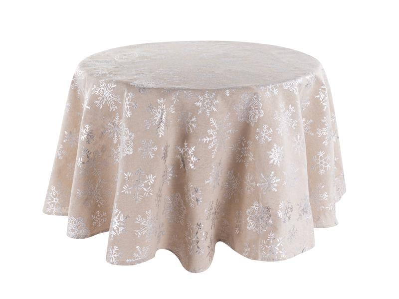 Скатерть круглая Lefard полиэстер/хлопок 150 см (817-040)
