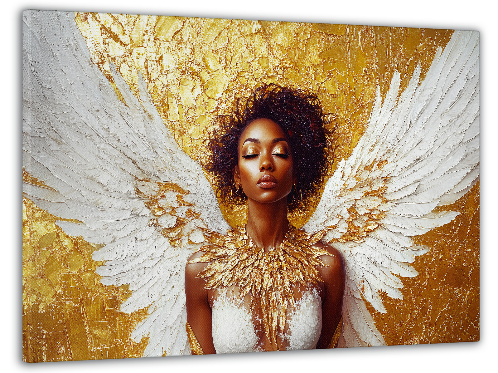Картина на холсте Mako девушка с крыльями 60x100 см (MK10514)