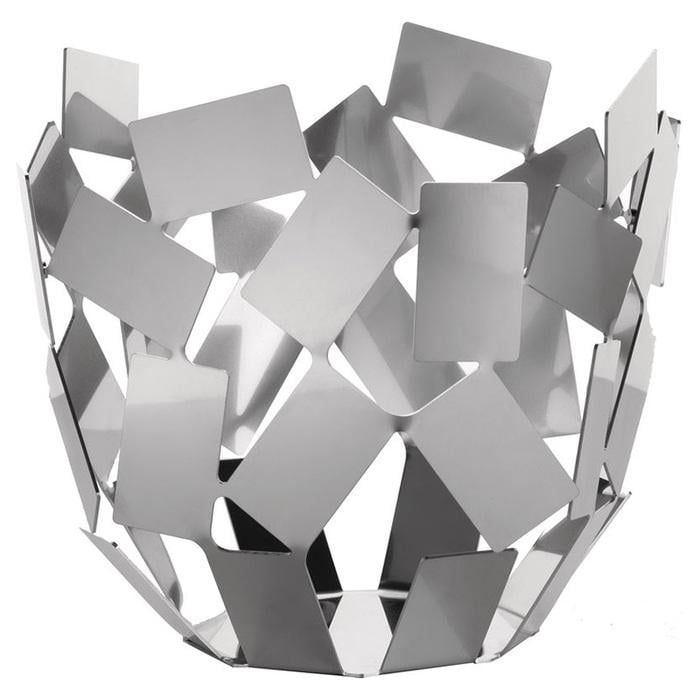 Ваза для фруктів Alessi Scirocco 22,6x19,3 см Металік (2522583)