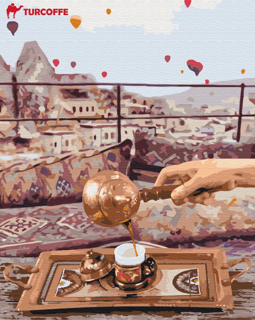 Картина за номерами Brushme Кава в Каппадокії 40x50 см (3112786950)