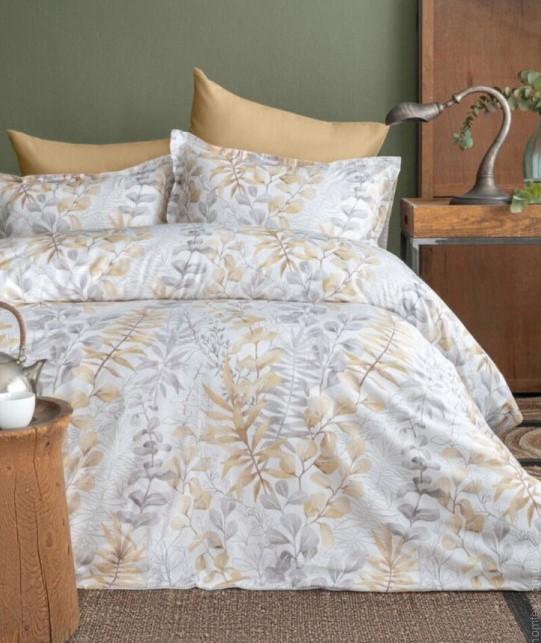 Постельное белье Issimo Home Occale beige сатин digital евро