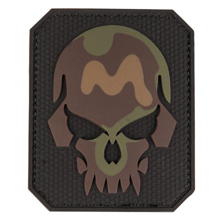 Шеврон Mil-Tec Skull PVC Camo