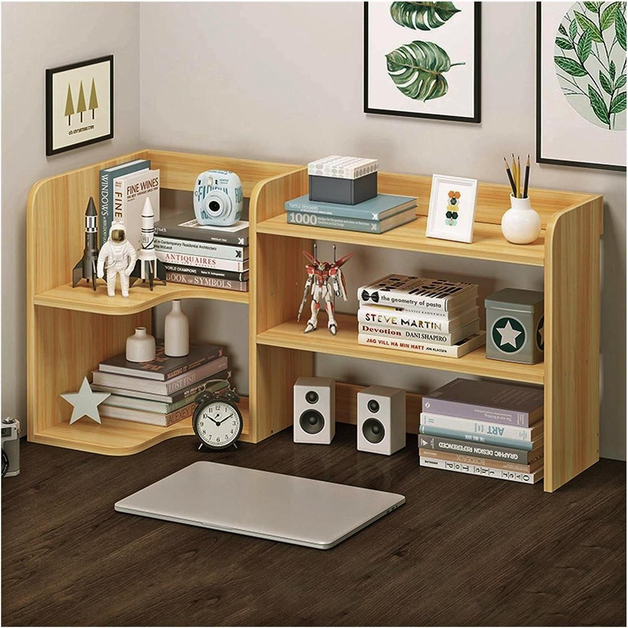 Полка-надстройка настольная из дерева Дельмария тектона (АКД-019924)