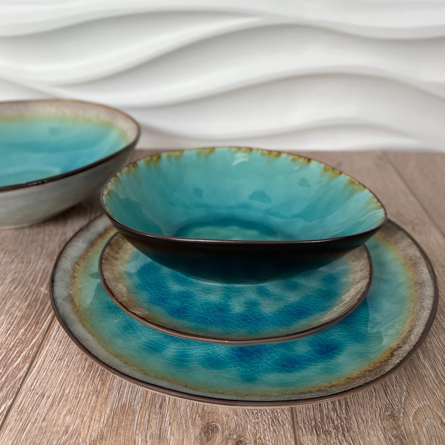 Столовый сервиз на 4 персоны lagoon 12 пр. Blue (JM100RT)