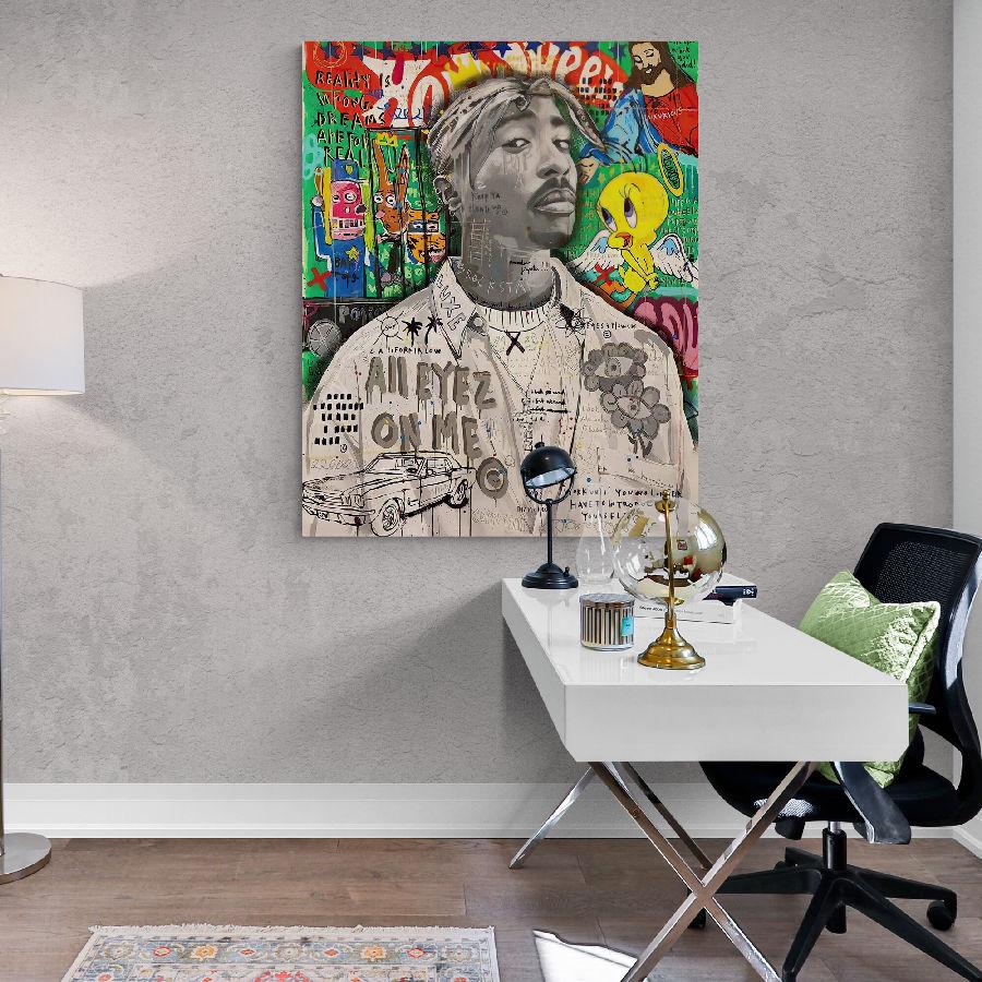 Репродукція картини Тупак HolstPrint 60х90 см Репродукція картини Тупак HolstPrint 60х90 см