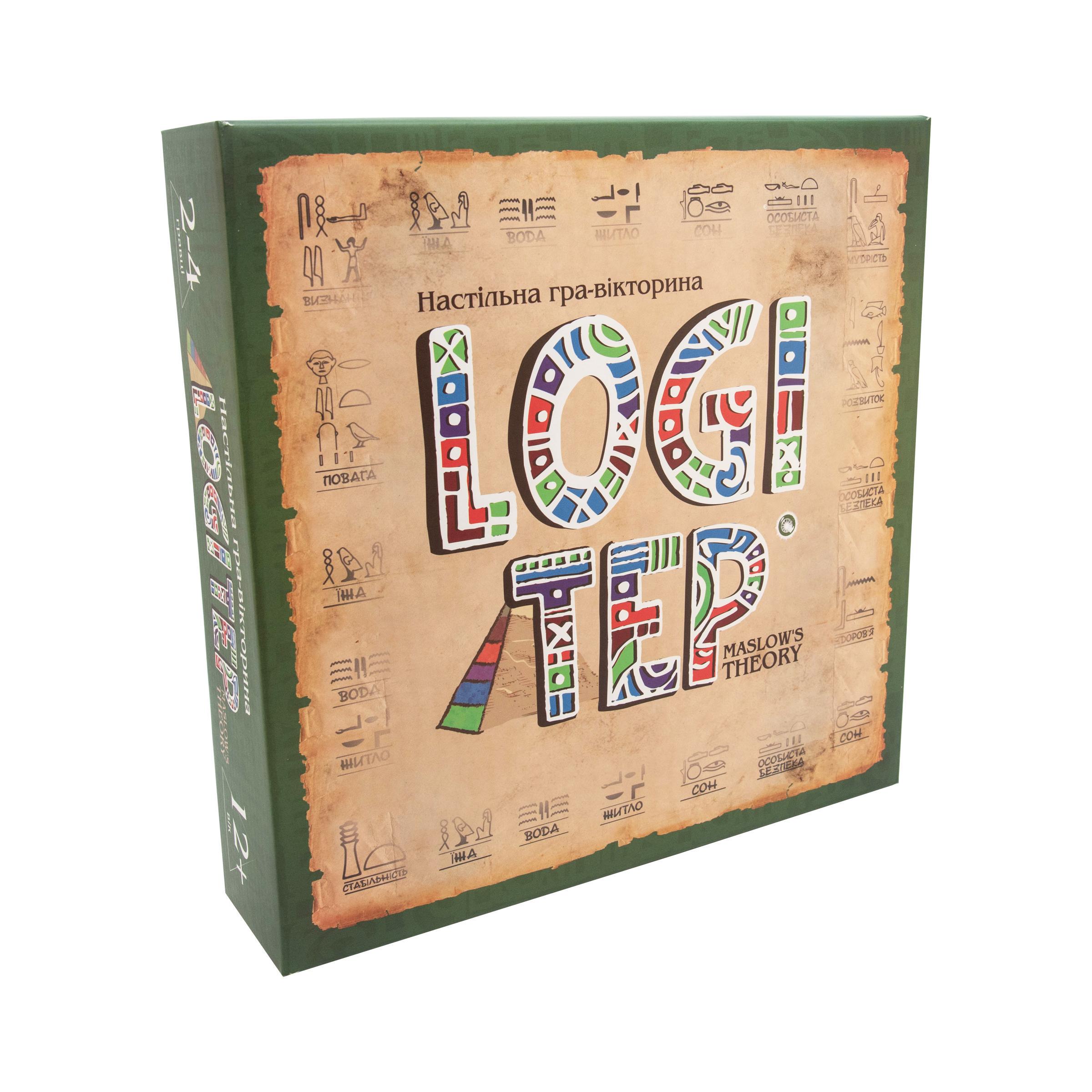 Настольная игра Strateg Logi tep укр. (30269)