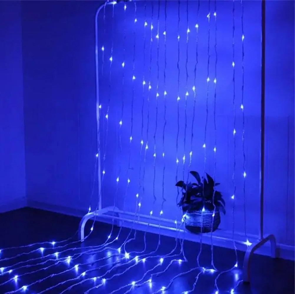 Гирлянда водопад светодиодная 200 LED 2x2 м 8 режимов 220В IP54 - фото 7 Гирлянда водопад светодиодная 200 LED 2x2 м 8 режимов 220В IP54 - фото 7