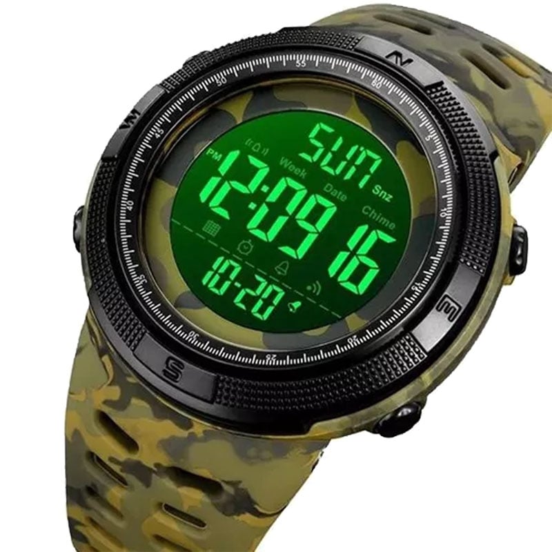 Часы наручные мужские Skmei 2070CMGNWT Army Green Camo (tf6054) - фото 4