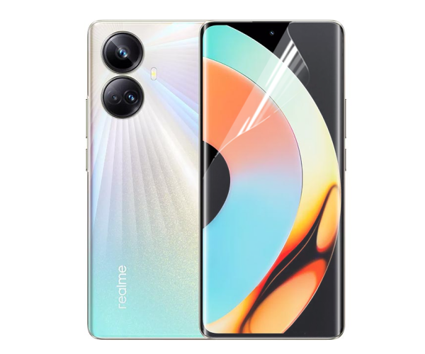 Пленка противоударная гидрогелевая Hydrogel Film для Realme 10 Pro Plus Transparent Пленка противоударная гидрогелевая Hydrogel Film для Realme 10 Pro Plus Transparent